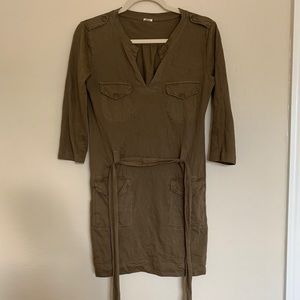 JCREW Olive Green Dress